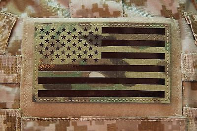 US Flag - 2x3 Patch - MultiCam w/ Spice Brown
