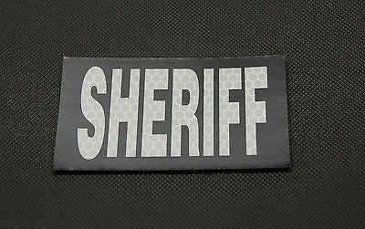 Reflective PVC Patch - Sheriff