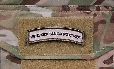 Parches Velcro Whiskey Tango Foxtrot, Parches 100% Savage, Parches Velcro  Goma PVC Airborne, Parches Calavera para Chaquetas, Camisetas o Máscaras