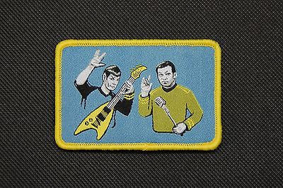 Rock Out With Your Spock Out Woven Morale Patch Star Trek – BritKitUSA