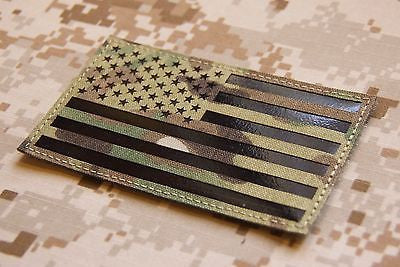 Blackout Large 3 x 5 American Flag Patch – BritKitUSA