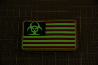 Biohazard Diaper Bag PVC Morale Patch