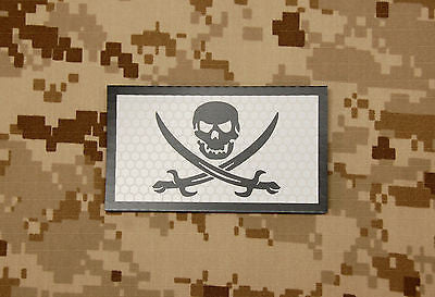 Seal OIF OEF Calico Jack Pirate Patch No Eye Patch