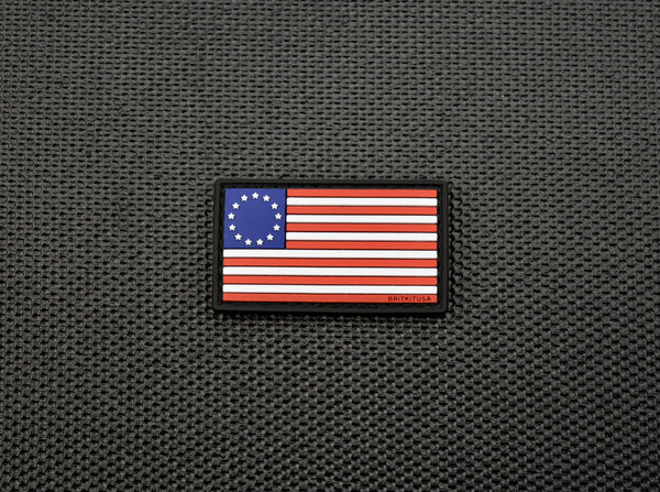 Multicam Black REV US Flag Embroidered Patch – BritKitUSA