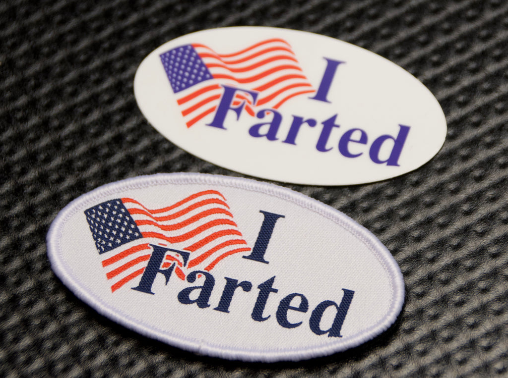 I FARTED Patch & Sticker Set Election 2024