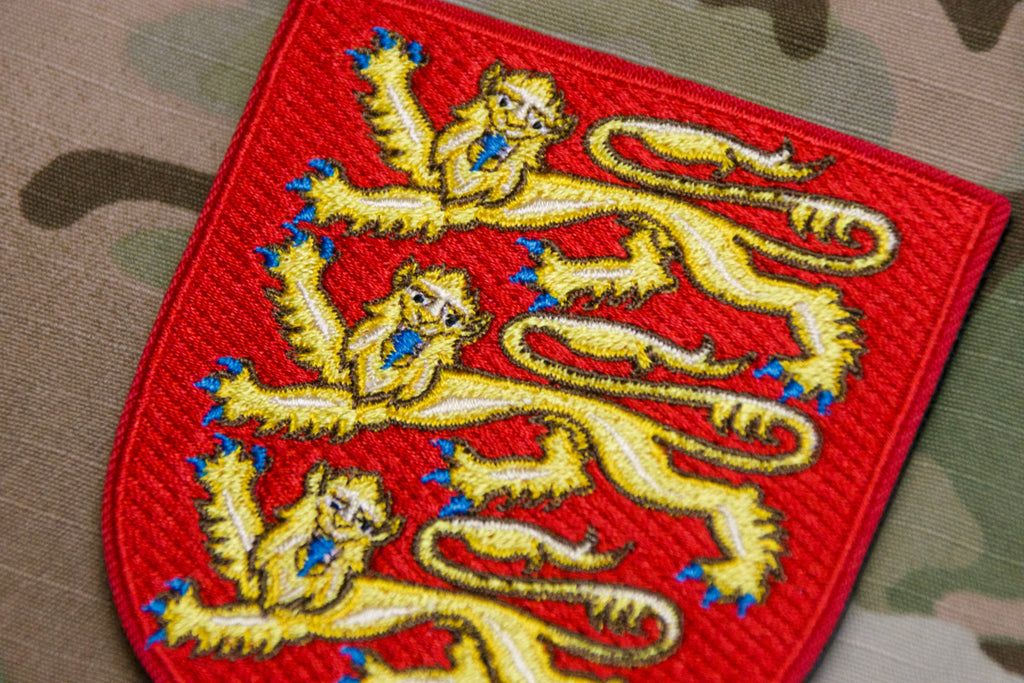 Premium Embroidered Three Lions England Patch