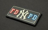 NYPD Subdued Flag - PVC Morale Patch — Brotherhood for the Fallen NYC