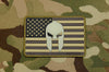 US Spartan Helmet Flag PVC GITD Morale Patch - Urban