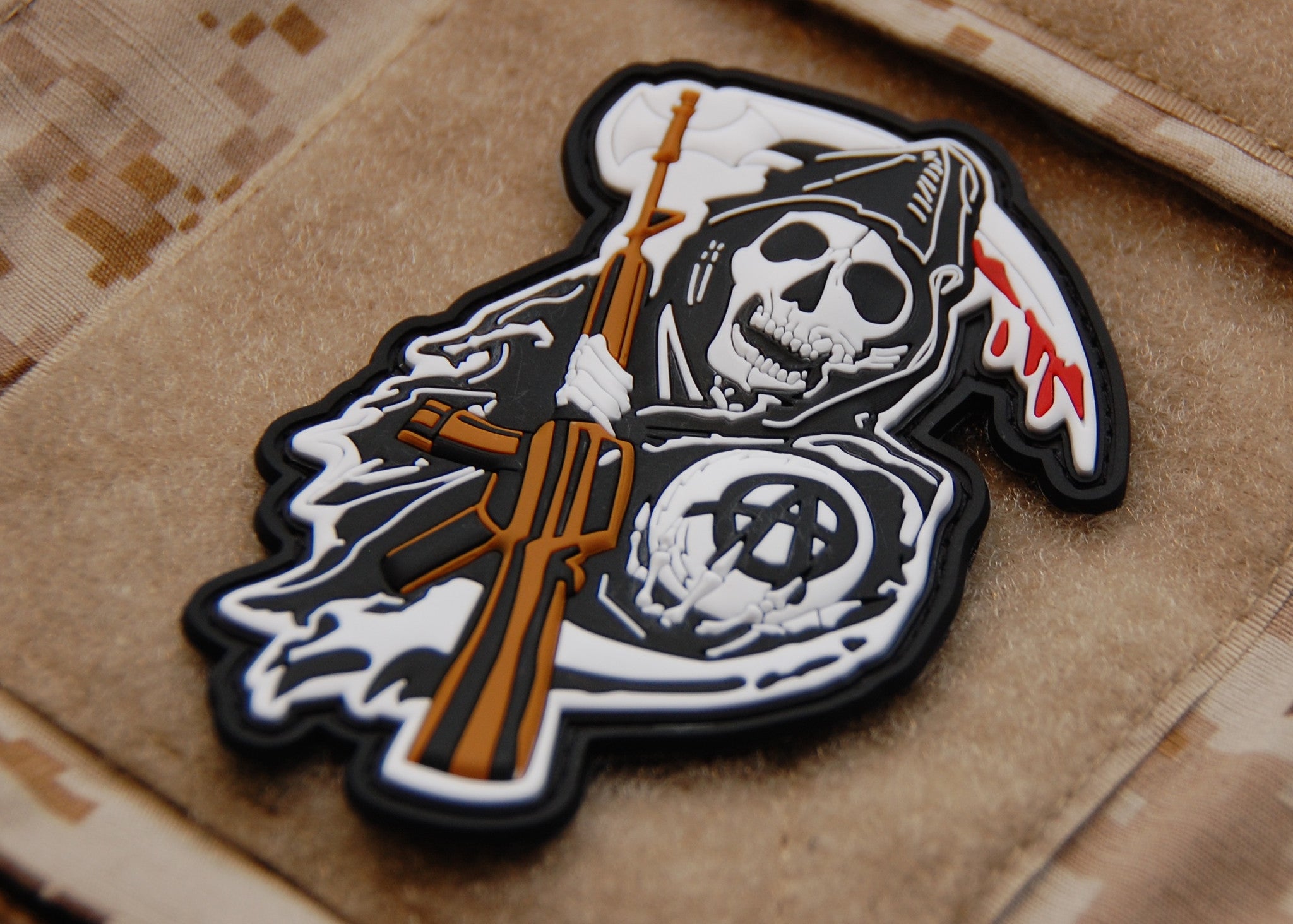 Motorcycle Club Patch 3D PVC Morale Patch – BritKitUSA