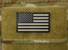 Mini Infrared US Flag Patch - Tan & Black