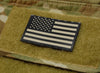 Mini Infrared US Flag Patch - Tan & Black