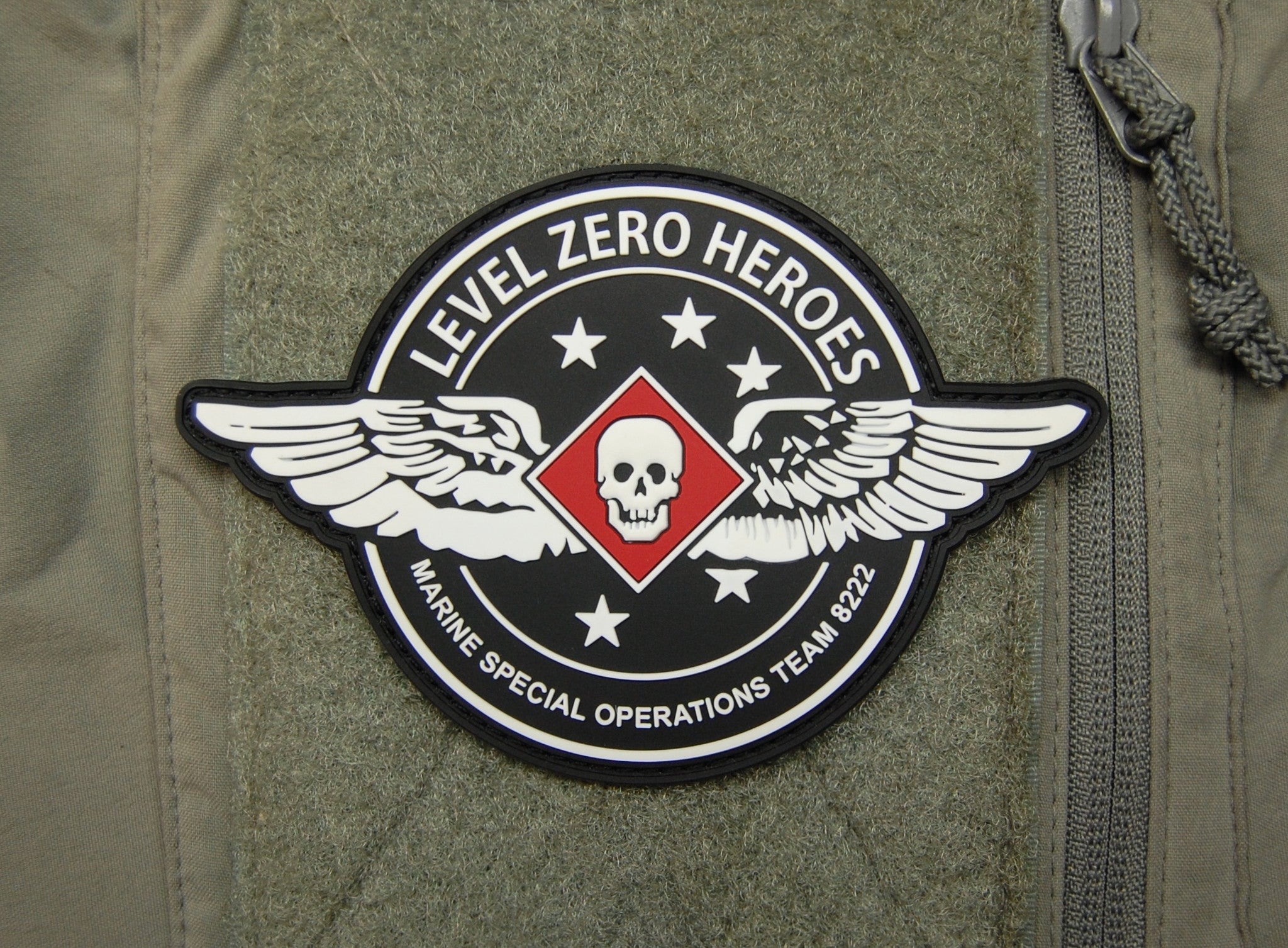 Level Zero Heroes PVC Patch Bundle – BritKitUSA