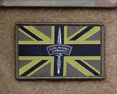 Hook USA UK British Flag Subdued Patch by Miltacusa